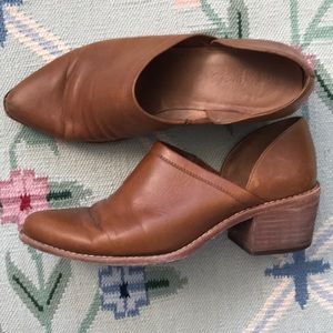 Madewell Brady Cognac lowcut bootie, 8
